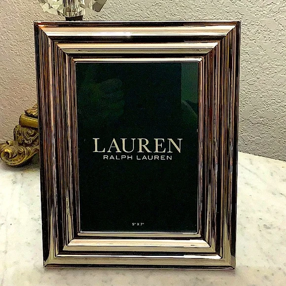 Ralph Lauren Picture Frame 写真額縁 フォトフレーム Ralph Lauren | Accents | Ralph Lauren Picture Frame 5 By 7 Silver